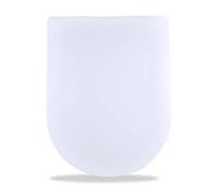 Sedile WC Allungato, Sedile WC in plastica con Cerniere a Chiusura silenziosa e a sgancio rapido, Coperchio WC in plastica Che Non Si allenta mai, Facile da installare e Pulire, Bianco