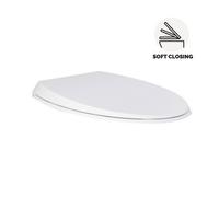 SEDILE WC CLOUD CON SOFT CLOSING Bianco Opaco Igienici Sanitari Ceramica Cloud