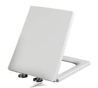 sedile WC， Con cerniere regolabili Top Fix 360 Design moderno e di lusso,03b(41~48 * 36.5cm)