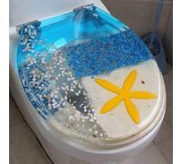 Sedile WC con chiusura ammortizzata, Sedile WC in resina con chiusura lenta regolabile, distanza tra i fori di 10-20 cm, adatto for U/V/O dimensioni 34-38x40-47(Style G)