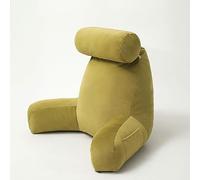 sedile WC, Con collo staccabile, cuscino di supporto for la schiena con for il braccio, for Cuscino lombare ergonomico(Flow Yellow,75x40x40cm)