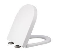 sedile WC, con fissaggio superiore e sgancio rapido a doppio pulsante for una