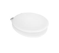 Sedile wc coprivaso Azzurra vaso Zen bianco 41x39 cm copriwater cerniere fisse