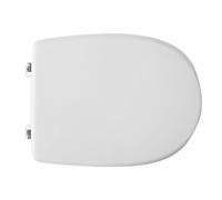 Sedile wc coprivaso per Astra vaso Mia 46,5-48,5x37 cm con cerniere regolabili