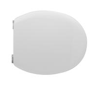 Sedile wc coprivaso per Azzurra vaso Fast 38-45x37 cm copriwater bianco in legno