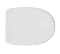 Sedile wc coprivaso per Azzurra vaso Pratica 44x35,4 cm cerniere regolabili