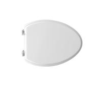 Sedile wc coprivaso per Dolomite vaso Dahlia 43-48,5 x 36 cm copriwater in legno