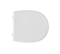 Sedile wc coprivaso per Globo vaso Bowl 40-43 x 39 cm bianco cerniere regolabili