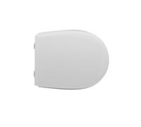Sedile wc coprivaso per Incea vaso Nube 42,5-44,5x36 cm copriwater legno bianco