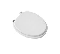 Sedile wc coprivaso per Kerasan vaso Luna 40-41,5x34 cm con cerniere regolabili