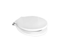 Sedile wc coprivaso per Pozzi Ginori vaso Monte Bianco 41-46x37,7 cm copriwater