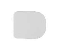 Sedile wc coprivaso per Pozzi Ginori vaso Oasi 44,5 x 37 cm con cerniere fisse