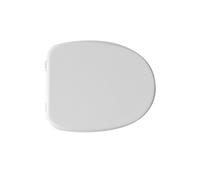 Sedile wc coprivaso per Rak vaso Karla 39-44x35cm copriwater cerniere regolabili