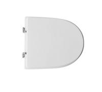 Sedile wc coprivaso per Vitra vaso S50 42-44,5 x 35,5 cm con cerniere regolabili