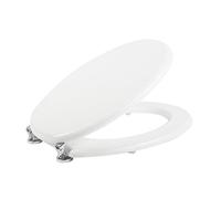 METAFORM Sedile WC Copriwater Copriasse Bianco MOD. Elisse Fit