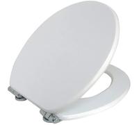 Sedile WC Copriwater Universale Bianco Coperchio Copriasse 36x43 cm Lusso COD926