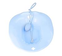 Sedile WC da Bagno, Riduzione 'infiammazione Design Ergonomico Sitz Bath Disagio Lenitivo Squat per la Cura Postpartum per gli Anziani (Blu)
