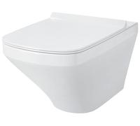 Sedile WC Duravit DuraStyle senza cerniere SoftClose in acciaio inox, 0063710000