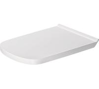 Sedile WC Duravit DuraStyle, versione allungata, cerniere in acciaio inox, con