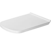 Sedile WC Duravit DuraStyle Vital, cerniere in acciaio inox, senza abbassamen...