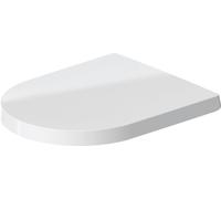 Sedile WC Duravit ME by Starck, cerniera in acciaio inox, senza abbassamento ...
