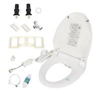 Sedile WC Elettrico Intelligente con Bidet, Riscaldamento Automatico, Ugello Autopulente, Modalità Massaggio, Copriwater Universale - Facile Installazione, IPX4, per Bagno Casa e Hotel