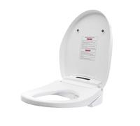 Sedile WC elettronico intelligente con funzione di riscaldamento, asciugatura ad aria calda, funzione di abbassamento automatico, doccia elettrica, WC riscaldabile, coperchio WC rotondo, materiali