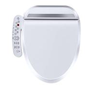 Sedile WC elettronico per bidet, sedile riscaldato intelligente con controllo della temperatura, asciugatrice ad aria calda, funzione di lavaggio regolabile, controllo touch panel