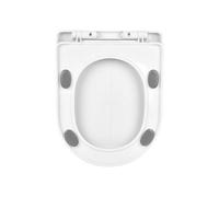 Sedile WC extra spesso a chiusura lenta, installazione generale, base antiscivolo e superfici facili da pulire per WC elettrici per vecchi modelli