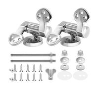 Sedile WC, Fissaggio del coperchio del water con meccanismo di chiusura ammortizzata Cerniera di montaggio con viti Bulloni e dadi