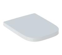 Sedile WC Geberit Renova n.1 Plan 500692011, design angolare, abbassamento au...