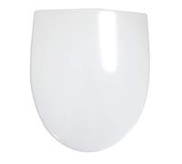 Ideal Standard - Ala, Copriwater compatibile avvolgente a chiusura rallentata, Copri wc forma a D, Bianco