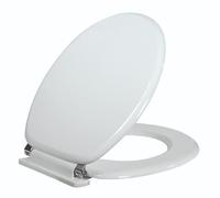 SEDILE WC IN MDF A CHIUSURA RALLENTATA CON CERNIERE E VITI FISSAGGIO IN METALLO
