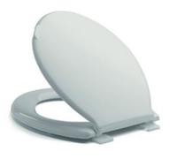 SEDILE WC IN RESINA INFRANGIBILE CON VITI E CERNIERE DI FISSAGGIO BIANCO MAURER