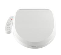 Sedile WC intelligente, 1350 W, sedile elettrico per bidet, temperatura regolabile, WC intelligente con ugello, abbassamento automatico, asciugatura dell'aria calda, portata massima 250 kg