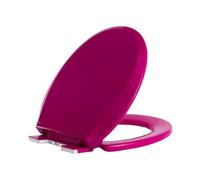 Sedile WC ispessito con cerniere regolabili in acciaio inossidabile e funzione soft-close; adatto for WC a forma di O(Color1)