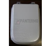 SEDILE WC LEGNO COPRIWATER CONCA IDEAL STANDARD / DUCCIO SENESI BIANCO M0500F2