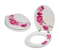 MSV Sedile WC MDF LANYU Bianco - Cerniere Inox