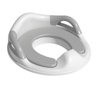 Sedile WC per addestramento al vasino, sedile WC per bambini staccabile regolabile in morbido PU antiscivolo regolabile con maniglia di sicurezza Topper vasino per bambini ragazzi