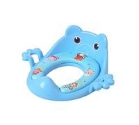 Sedile WC per Addestramento Vasino per Bambini,Anello per Addestramento WC con Manico per Schienale Sedile WC per Addestramento Antiscivolo Regolabile per Bambini
