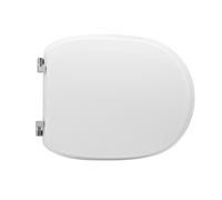 SEDILE WC PER ALTHEA VASO LISA FORMA 6 Bianco - Cerniere A passanti