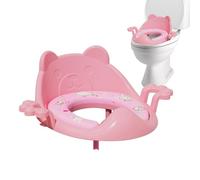 Sedile WC per bambini, antiscivolo, morbido e impermeabile, con manici, per addestramento al vasino, per casa, bagno, interni, esterni, viaggi, campeggio, camper, dormitorio, appartamento, ragazzi e