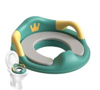 Sedile WC per bambini con manico - Allenatore per vasino antiscivolo | Allenatore rimovibile con cuscino imbottito, vestibilità sicura per bambini da 1 a 8 anni, portatile, da campeggio, da viaggio