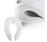 Sedile WC per bambini, pieghevole, da viaggio, portatile, con imbottitura antiscivolo e borsa da viaggio per ragazzi e ragazze