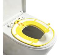 Sedile WC per bambini, stabile e sicuro per bambini, portatile, pieghevole, facile da usare, per ragazzi e ragazze (C)
