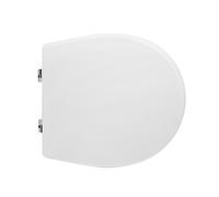 Sedile Wc Per Esedra Vaso Key Forma 2 - Bianco - Cerniere C Espansione