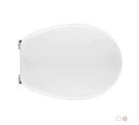 Sedile wc per pozzi ginori vaso piemonte forma 1 Champagne - Cerniere A passant