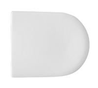 SEDILE WC PER VASO FILO MURO COMPACT/NINFEA Bianco