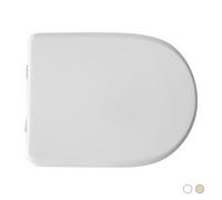 Sedile wc coprivaso per Vavid vaso Orientale 45 x 36 cm con cerniere regolabili