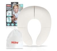 Sedile WC pieghevole e portatile Nuby - Apprendimento del vasino facile | Antiscivolo | Borsa per il trasporto inclusa | Adatto dai 18 mesi